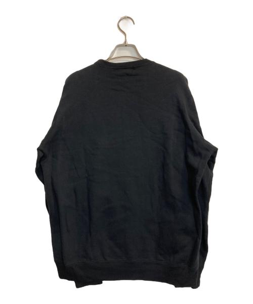 UNDERCOVER（アンダーカバー）UNDERCOVER (アンダーカバー) Uロゴクルーネックスウェット ブラック サイズ:3の古着・服飾アイテム