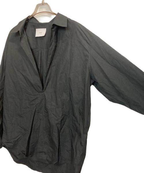 ssstein（シュタイン）ssstein (シュタイン) SUVIN COTTON OVERSIZED SKIPPER SHIRT / スビンコットンオーバーサイズドスキッパーシャツ ブラック サイズ:Sの古着・服飾アイテム