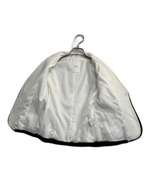 HER LIP TO（ハーリップトゥ）Her lip to (ハーリップトゥ) Bicolor Short Sleeve Blazer / バイカラーショートスリーブブレザー ホワイト サイズ:Ｍの古着・服飾アイテム