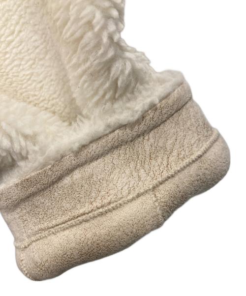 Mila Owen（ミラオーウェン）Mila Owen (ミラオーウェン) コクーンシルエットショート丈ボアコート アイボリーの古着・服飾アイテム