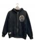 CHROME HEARTS（クロムハーツ）の古着「ホースシュースタープリントジップパーカー」｜ブラック