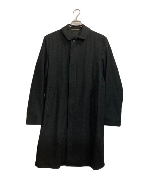 MACKINTOSH（マッキントッシュ）MACKINTOSH (マッキントッシュ) ウールステンカラーコート ブラック サイズ:40の古着・服飾アイテム