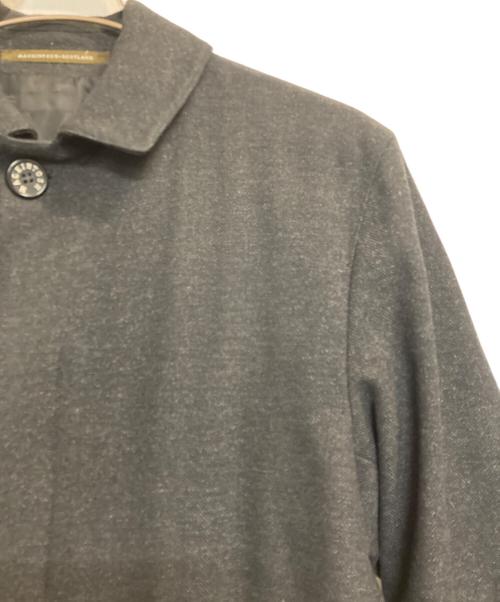 MACKINTOSH（マッキントッシュ）MACKINTOSH (マッキントッシュ) ウールステンカラーコート ブラック サイズ:40の古着・服飾アイテム