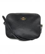 COACHコーチ）の古着「ミニショルダーバッグ」｜ブラック