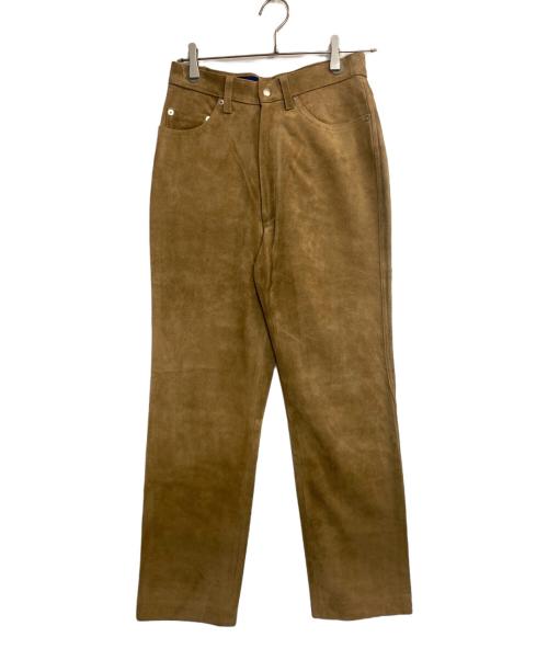 BEAMS（ビームス）BEAMS (ビームス) スエードパンツ ベージュ サイズ:Sの古着・服飾アイテム