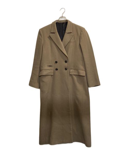 SHAREEF（シャリーフ）SHAREEF (シャリーフ) ダブルブレスト メルトン 4B チェスター コート ベージュ サイズ:記載なしの古着・服飾アイテム