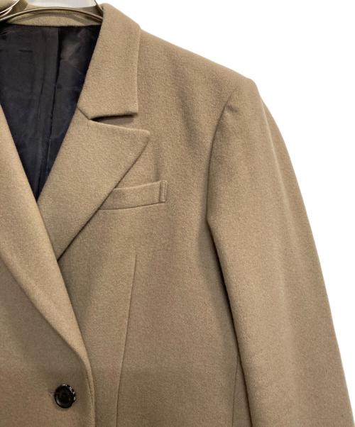 SHAREEF（シャリーフ）SHAREEF (シャリーフ) ダブルブレスト メルトン 4B チェスター コート ベージュ サイズ:記載なしの古着・服飾アイテム