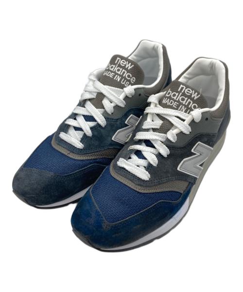 NEW BALANCE（ニューバランス）NEW BALANCE (ニューバランス) U997NY ローカットスニーカー グレー×ネイビー サイズ:27cmの古着・服飾アイテム