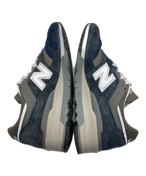 NEW BALANCE（ニューバランス）NEW BALANCE (ニューバランス) U997NY ローカットスニーカー グレー×ネイビー サイズ:27cmの古着・服飾アイテム