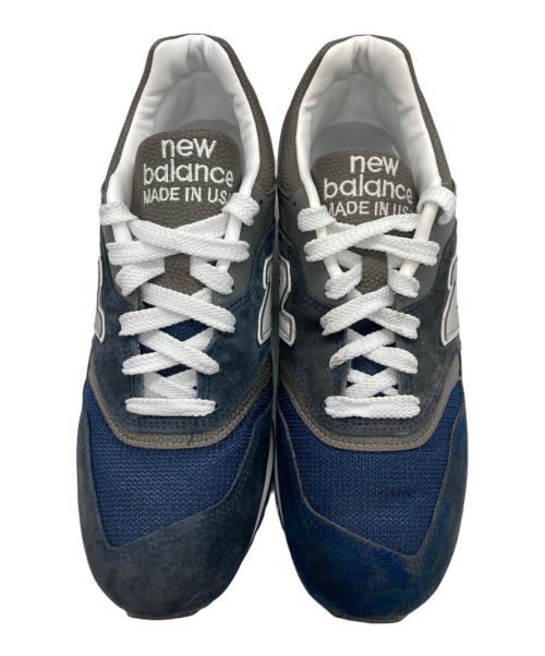NEW BALANCE（ニューバランス）NEW BALANCE (ニューバランス) U997NY ローカットスニーカー グレー×ネイビー サイズ:27cmの古着・服飾アイテム