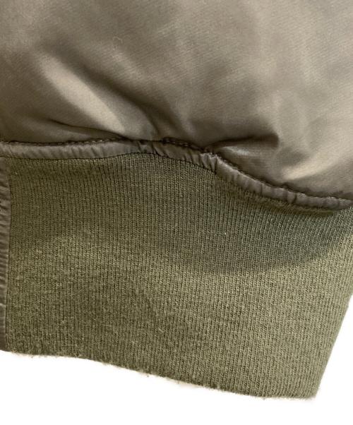 ALPHA（アルファ）ALPHA (アルファ) MA-1フライトジャケット カーキ サイズ:Ｌの古着・服飾アイテム