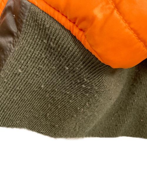 ALPHA（アルファ）ALPHA (アルファ) MA-1フライトジャケット カーキ サイズ:Ｌの古着・服飾アイテム