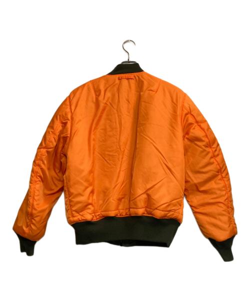 ALPHA（アルファ）ALPHA (アルファ) MA-1フライトジャケット カーキ サイズ:Ｌの古着・服飾アイテム