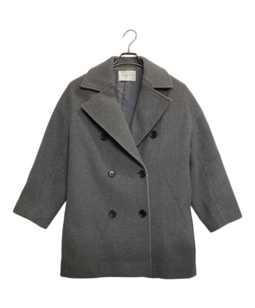 UNITED ARROWS TOKYO（ユナイテッドアローズトウキョウ）UNITED ARROWS TOKYO (ユナイテッドアローズトウキョウ) メルトンPコート グレー サイズ:36の古着・服飾アイテム