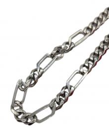 DIESEL（ディーゼル）の古着「Dロゴチェーンネックレス」｜シルバー