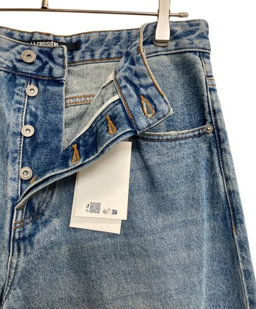 jacquemus（ジャックムス）jacquemus (ジャックムス) De-Nimes ワイドデニムパンツ / バギージーンズ インディゴ サイズ:32の古着・服飾アイテム