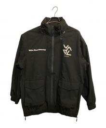 WHITE MOUNTAINEERING WMBC（ホワイトマウンテニアリング ダブルエムビーシー）の古着「ナイロンジップアップジャケット」｜ブラック
