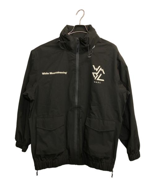 WHITE MOUNTAINEERING WMBC（ホワイトマウンテニアリング ダブルエムビーシー）WHITE MOUNTAINEERING WMBC (ホワイトマウンテニアリング ダブルエムビーシー) ナイロンジップアップジャケット ブラック サイズ:フリーサイズの古着・服飾アイテム