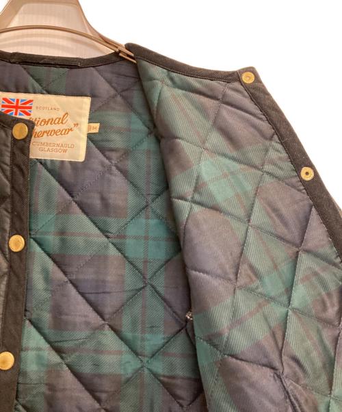 Traditional Weatherwear（トラディショナルウェザーウェア）Traditional Weatherwear (トラディショナルウェザーウェア) ARKLEY LONG / キルティングコート ブラック サイズ:34の古着・服飾アイテム