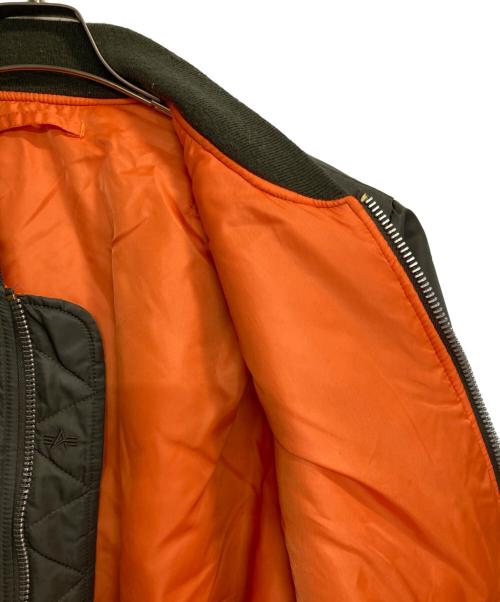 ALPHA（アルファ）ALPHA (アルファ) MA-1ジャケット グリーン サイズ:ＬＬの古着・服飾アイテム