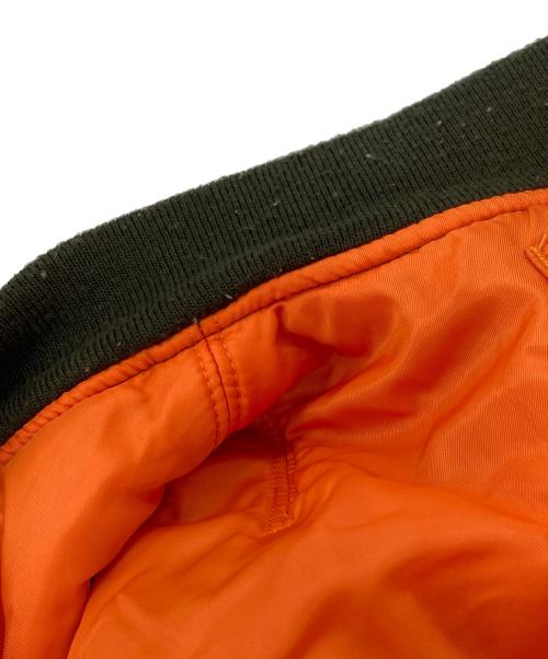 ALPHA（アルファ）ALPHA (アルファ) MA-1ジャケット グリーン サイズ:ＬＬの古着・服飾アイテム