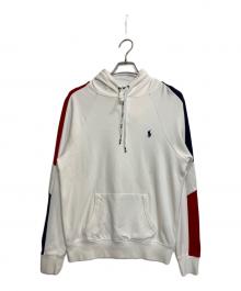 POLO RALPH LAUREN（ポロ・ラルフローレン）の古着「プルオーバーパーカー」｜ホワイト
