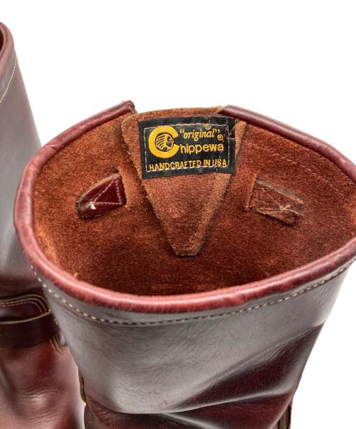 CHIPPEWA（チペワ）CHIPPEWA (チペワ) エンジニアブーツ ブラウン サイズ:US 8Eの古着・服飾アイテム