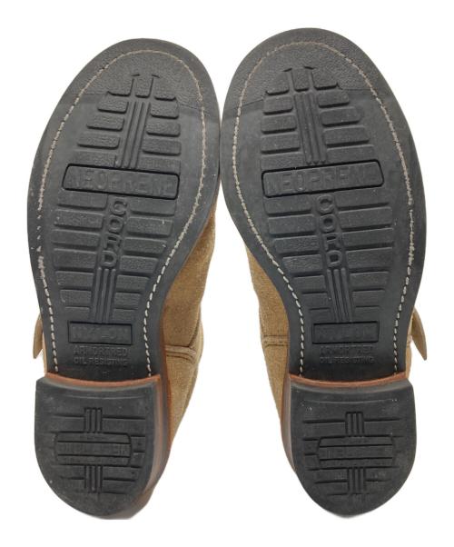 RED WING（レッドウィング）RED WING (レッドウィング) スエードエンジニアブーツ ベージュ サイズ:81/2Dの古着・服飾アイテム