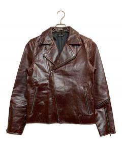 中古・古着通販】SCHAFFEN (シャッフェン) ラムレザーダウンジャケット