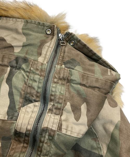 AVIREX（アヴィレックス）AVIREX (アヴィレックス) CAMOUFLAGE N-2B / カモフラ中綿ジャケット グリーン サイズ:XLの古着・服飾アイテム
