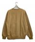 DIESEL (ディーゼル) S-NEW-GINN-BRU / ワンポイント刺繍ダメージクルーネックスウェット カーキ サイズ:Ｌ：10000円