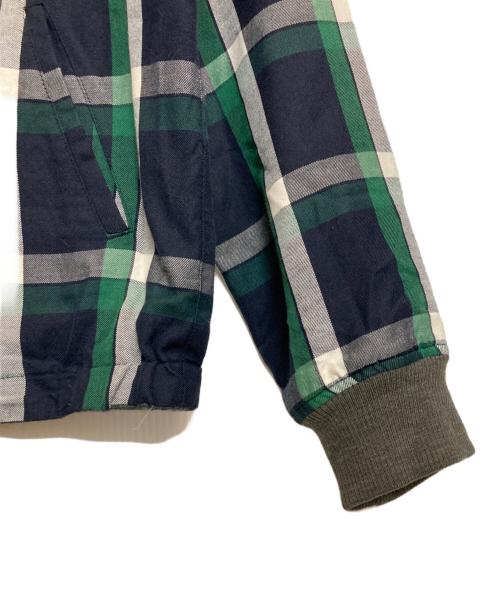 MISTER GENTLEMAN（ミスタージェントルマン）mister gentleman (ミスタージェントルマン) リバーシブルスイングトップ グリーン×グレー サイズ:Lの古着・服飾アイテム