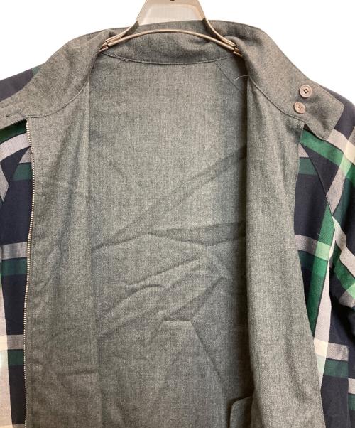 MISTER GENTLEMAN（ミスタージェントルマン）mister gentleman (ミスタージェントルマン) リバーシブルスイングトップ グリーン×グレー サイズ:Lの古着・服飾アイテム