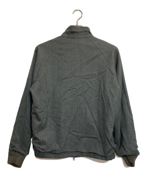 MISTER GENTLEMAN（ミスタージェントルマン）mister gentleman (ミスタージェントルマン) リバーシブルスイングトップ グリーン×グレー サイズ:Lの古着・服飾アイテム