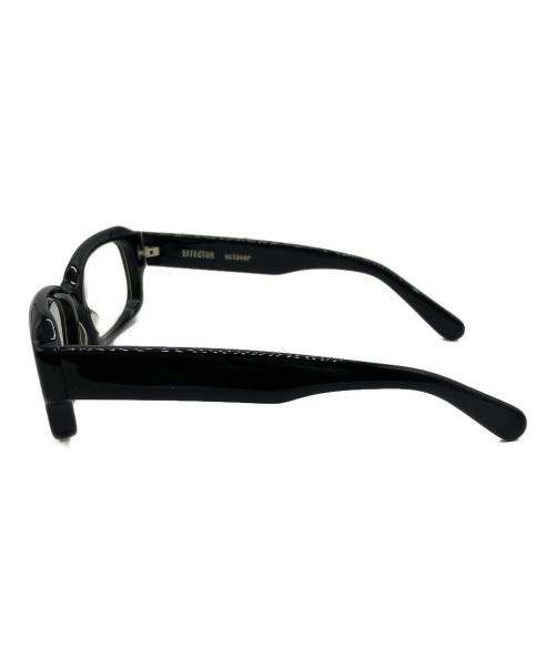 EFFECTOR（エフェクター）EFFECTOR (エフェクター) OCTAVEL / 眼鏡 ブラックの古着・服飾アイテム