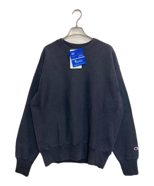 Champion（チャンピオン）Champion (チャンピオン) URBAN RESEARCH (アーバンリサーチ) 別注SNOW POWDER WASH / リバースウィーブスウェット ネイビー サイズ:Lの古着・服飾アイテム