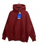 Champion×MIN NANO×BEAMSチャンピオン×ミン ナノ×ビームス）の古着「別注リバースウィーブパーカー」｜バーガンディー