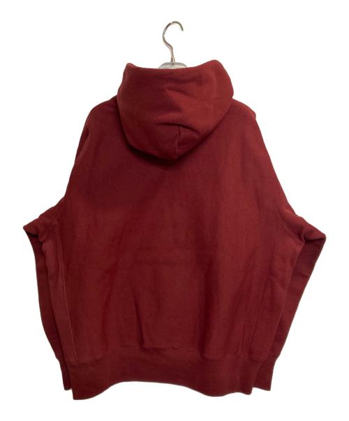 Champion（チャンピオン）Champion (チャンピオン) MIN NANO (ミン ナノ) BEAMS (ビームス) 別注リバースウィーブパーカー バーガンディー サイズ:Mの古着・服飾アイテム