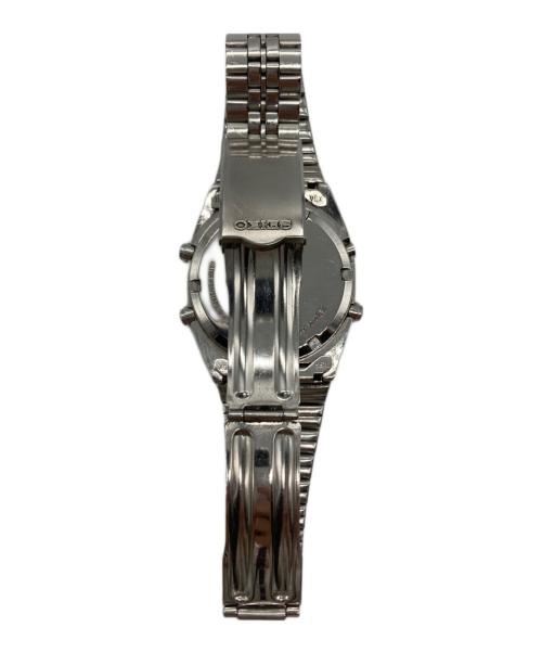 SEIKO（セイコー）SEIKO (セイコー) SILVER WAVE ヴィンテージリストウォッチ ブラックの古着・服飾アイテム