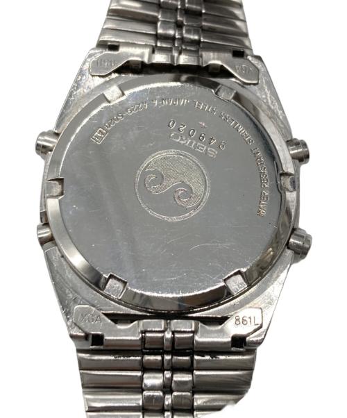 SEIKO（セイコー）SEIKO (セイコー) SILVER WAVE ヴィンテージリストウォッチ ブラックの古着・服飾アイテム