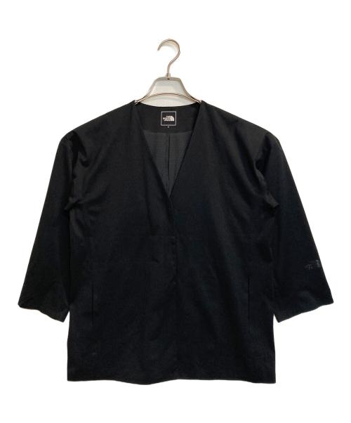 THE NORTH FACE（ザ ノース フェイス）THE NORTH FACE (ザ ノース フェイス) W TC LOUNGE CARDIGAN / テックラウンジカーディガン ブラック サイズ:Sの古着・服飾アイテム