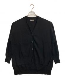 LE PHIL（ル フィル）の古着「オーバーサイズカーディガン」｜ブラック