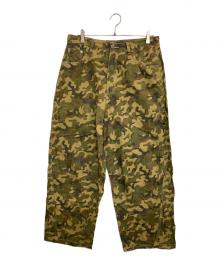 Noremid（ノーリミッド）の古着「スタッズバギーカモフラパンツ」｜グリーン