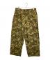 noremid（ノーリミッド）の古着「スタッズバギーカモフラパンツ」｜グリーン