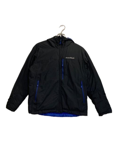 mont-bell（モンベル）mont-bell (モンベル) リバーシブルコロラドパーカ / ダウンジャケット ブルー×ブラック サイズ:Ｓの古着・服飾アイテム