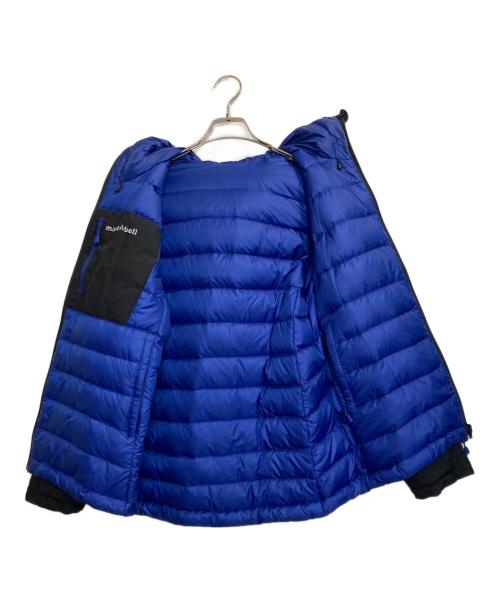 mont-bell（モンベル）mont-bell (モンベル) リバーシブルコロラドパーカ / ダウンジャケット ブルー×ブラック サイズ:Ｓの古着・服飾アイテム