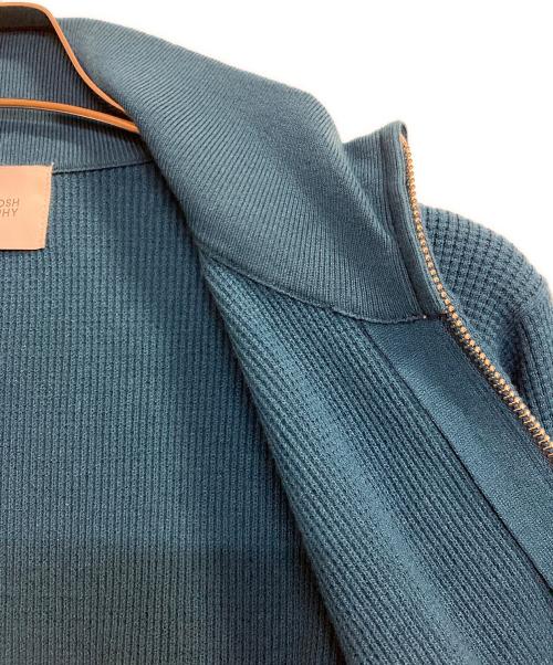 MACKINTOSH PHILOSOPHY（マッキントッシュ フィロソフィー）MACKINTOSH PHILOSOPHY (マッキントッシュ フィロソフィー) ジップカーディガン ネイビー サイズ:40の古着・服飾アイテム