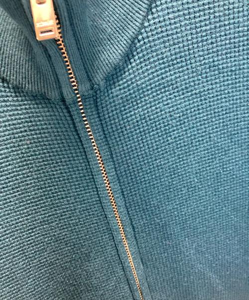 MACKINTOSH PHILOSOPHY（マッキントッシュ フィロソフィー）MACKINTOSH PHILOSOPHY (マッキントッシュ フィロソフィー) ジップカーディガン ネイビー サイズ:40の古着・服飾アイテム