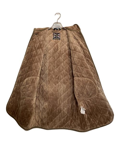 LAVENHAM（ラベンハム）LAVENHAM (ラベンハム) ボアライナーキルティングコート カーキ サイズ:38の古着・服飾アイテム