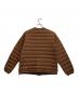 DANTON (ダントン) クルーネック インナーダウン ジャケット ブラウン サイズ:Ｌ：12000円